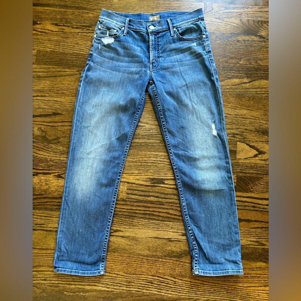 Mother the drop out jeans